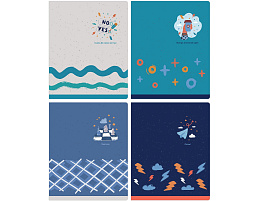 Тетрадь 96л.  Т5ск96_вл 11956 "Мотиватор", микро sandy-touch лак