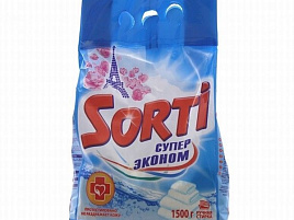 Стиральный порошок Sorti Автомат 1500г Супер Эконом (Казань)