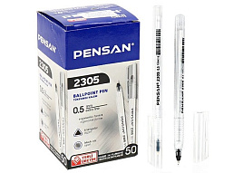 Ручка Pensan Triangle 2305 черная, треуголная