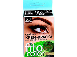 Краска для бровей и ресниц Fito color крем коричн.на 2примен.7056