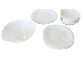Сервиз столовый 19пр 19PC LFP WHITE