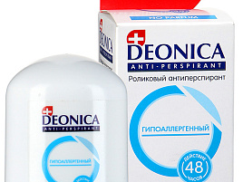 Дезодорант Deonica женский 45мл.Гипоаллергенный ролик