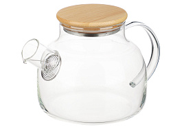 Чайник заварочный стекло 1000мл 850-227/8426 VETTA
