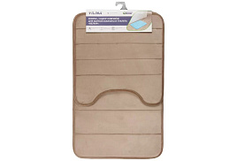 Коврик для ванной и туалета 50*80 7173 Вилина мокко