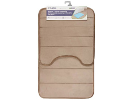 Коврик для ванной и туалета 50*80 7173 Вилина мокко