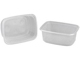 Одноразовый контейнер 0,25л(108*82 )+крышка М2614