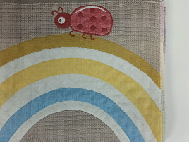 Полотенце 75*140 Кролик Стеганое