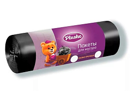Мешок для мусора Plushe 30л.30шт.стандарт Особо прочные ПНД