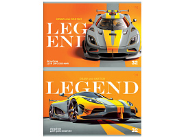 Альбом для рисования 32л. BG АР4ск32 06393 "Legend"