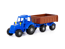 Трактор 84750 Алтай с прицепом