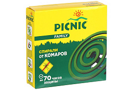 Комары Спираль Пикник 10шт.Family