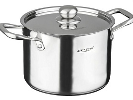 Кастрюля нержавейка 12л KT-G-00212 Титан