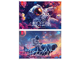 Альбом для рисования 24л. BG АР4ск24 08604 "Космонавт"