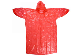 Плащ дождевик 786-364 красный