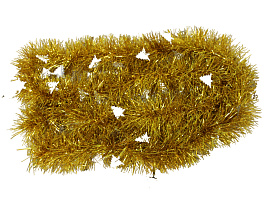 Мишура №10/H37 золото с елкой