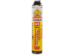 Пена монтажная KOLT SUPER Проф 780г Монтажник летняя 4439