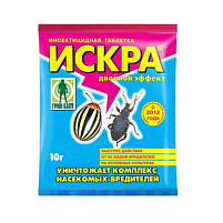 Инсектицид Искра Дв.эффект 10г табл от от садовых вредителей 01-421/1248