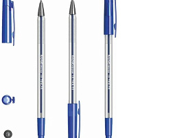 Ручка Erich Krause 13873 Ultra L-10 синяя толщ.письм.0,7мм