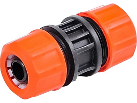 Полив Соединитель - Муфта 1/2-1/2 быстросъемный Жук 0611-00