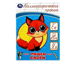 Книга КАЛЛИГРАФИЧЕСКАЯ ПРОПИСЬ 8749-6 Пишем слоги.