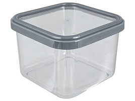 Контейнер для продуктов 0,6л Cubbo Scandi серый 26605