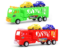 Инерционная Машина JL002-7 Автовоз с гоночным авто