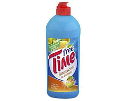 Средство для посуды Free Time 450мл Апельсин и Лимон