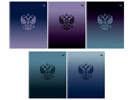 Тетрадь 48л.  Т5ск48_лг 57639 "Россия", глянцевая ламинация