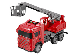 Инерционная Машина 686-6 Спецтехника с автовышкой 23*8,4*10,5см