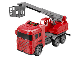 Инерционная Машина 686-6 Спецтехника с автовышкой 23*8,4*10,5см