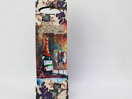 Подставка для бутылки Винная Подарочная дер.