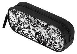 Пенал мягкий Forst Sch_PC67638 "Play it black", 210*80*45 полиэстер