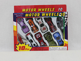 Набор металлических машин 92753-10PS 10шт