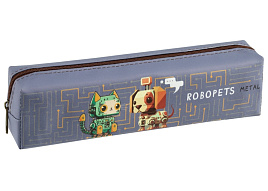 Пенал мягкий MESHU MS_57830 200*55*40 "Robopets", искусственная кожа