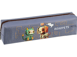 Пенал мягкий MESHU MS_57830 200*55*40 "Robopets", искусственная кожа