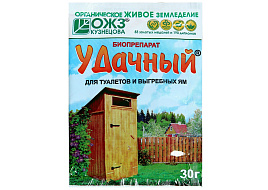 Биосостав Удачный 30гр. для туалетов и выгребных ям