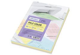 Бумага OfficeSpace pale mix 373666 А4, 80г/м2, 250л. (5 цветов)