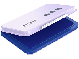 Штемпельная подушка Berlingo KDp_71052 синяя, металлическая, 105*73мм