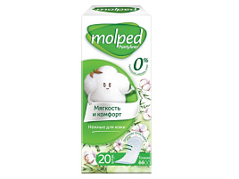Прокладки ежедн.Molped 20шт.софт