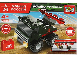 Конструктор Брик 70015-BY Ракетная установка 46дет