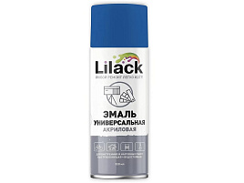 Эмаль-аэрозоль синяя 520мл Lilack 3171