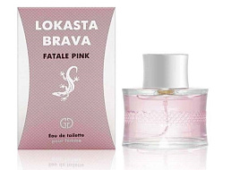 Туалетная вода женская лосьон Lokasta Brava Fatale Pink 95мл.7353