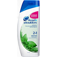 Шампунь Хэд  400мл 2в1 Освеж.ментол(P&G)8522