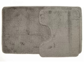 Коврик для ванной и туалета 50*80 Agua-Prime серый 511347/2943