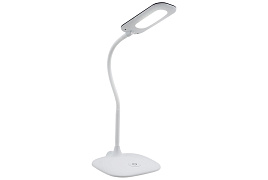 Лампа настольная офисная Artstyle TL-319W 5521 на подставке, 7Вт, LED, сенс. упр, гибкая стойка, белый