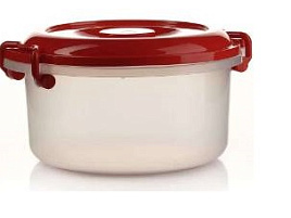 Контейнер для продуктов 5л круг. с ручками М097