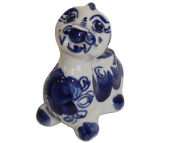 Сувенир Гжель Дракон Девочка Л