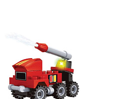 Конструктор Брик 1035385 Спасатели Пожарная машина 34дет