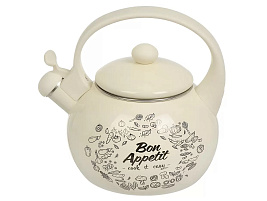 Чайник эмаль 2,2л 487499/9167 Daniks Bon Appetit индукция