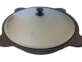 Казан 12л с/кр Чугунный